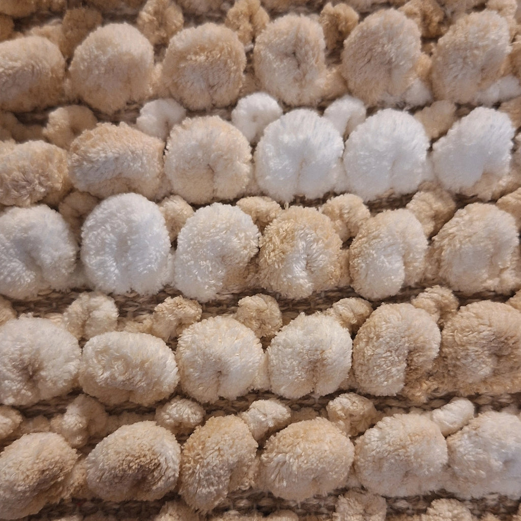 Handmade Bathmat Beige