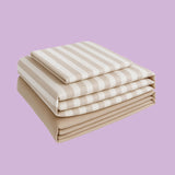 Pure Cotton Bed Set Beige