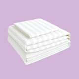 Pure Cotton Bed Set White